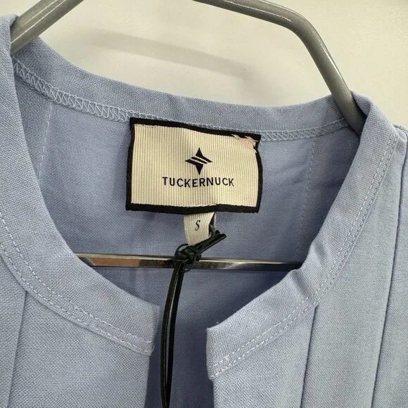 Tuckernuck Women's Sky Blue Luella Dress sz S NWT* - Picture 3 of 10